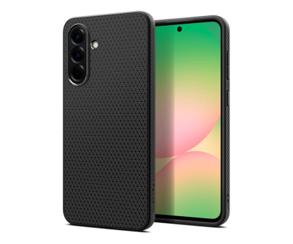Etui do telefonów Spigen Liquid Air do Samsung Galaxy A56 Matte Black